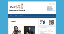 Desktop Screenshot of dierenartsrogiest.be